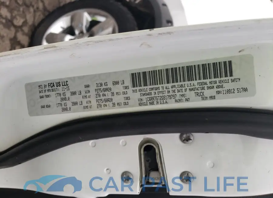 1C6RR7GT2GS179797# 12