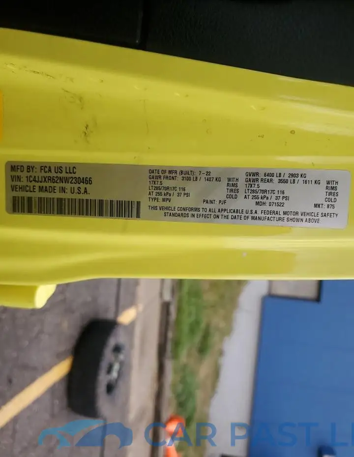 1C4JJXR62NW230466# 14