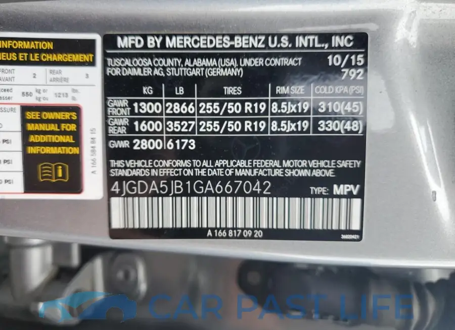 4JGDA5JB1GA667042# 14