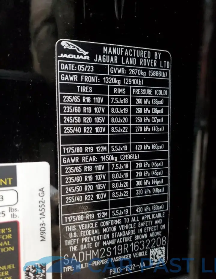 SADHM2S19R1632208# 13
