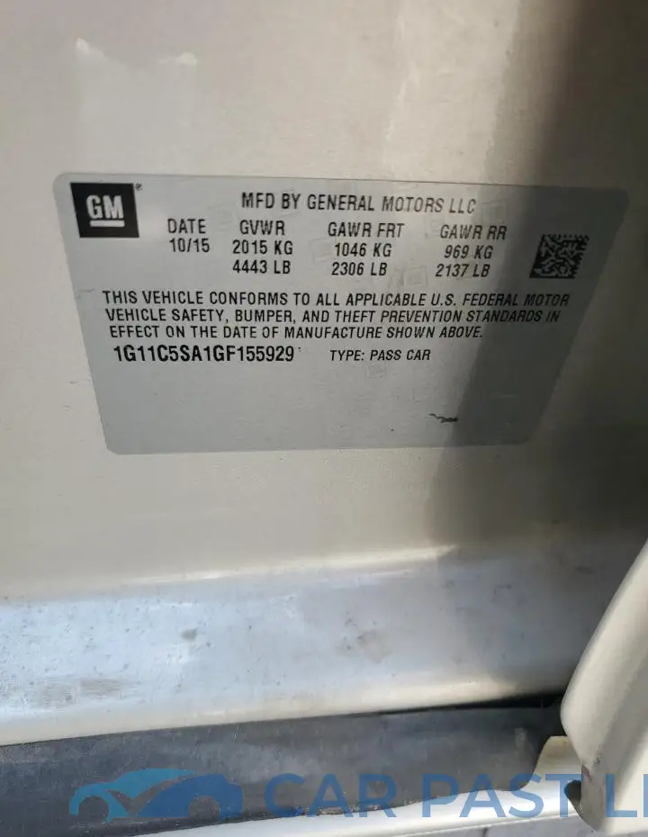 1G11C5SA1GF155929# 12
