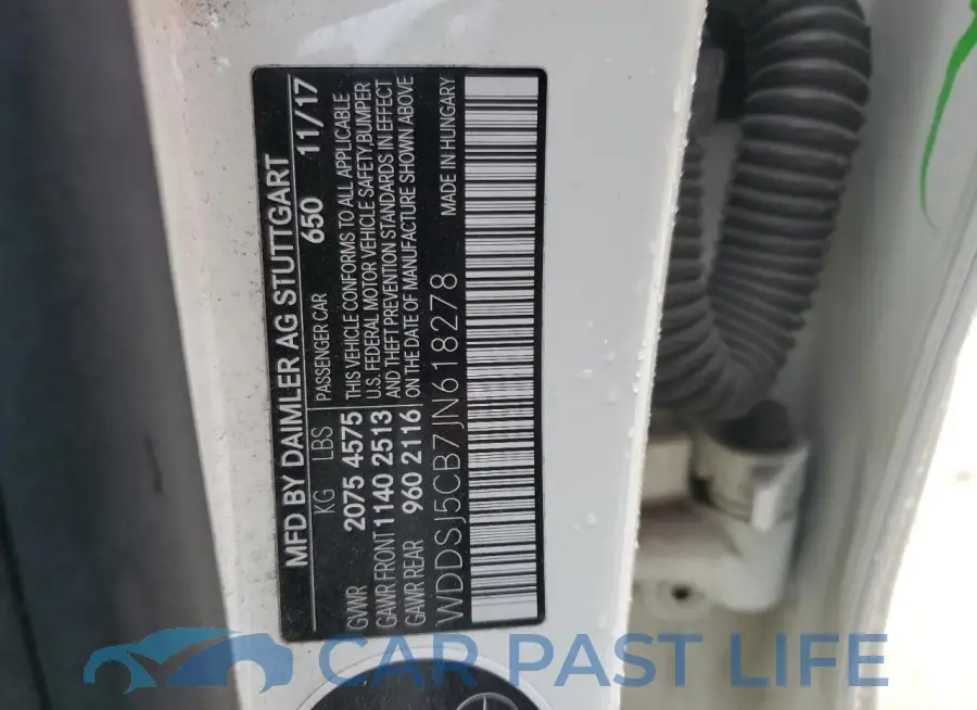 WDDSJ5CB7JN618278# 13
