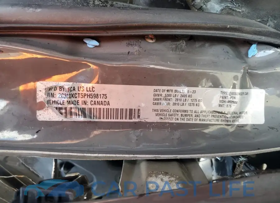 2C3CDXCT5PH598175# 12