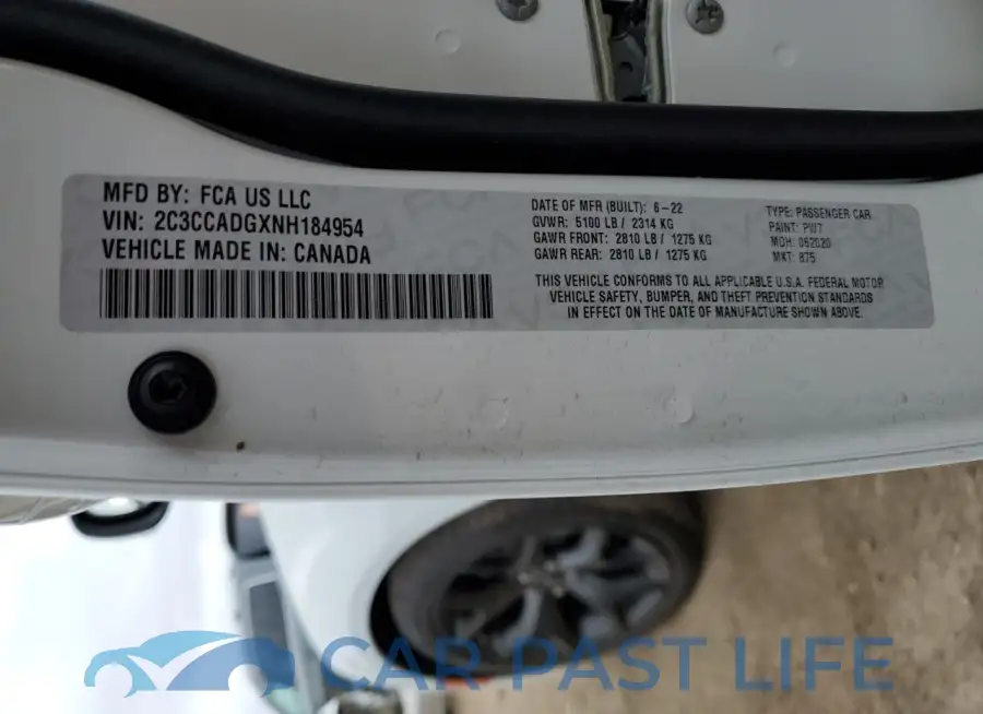 2C3CCADGXNH184954# 12
