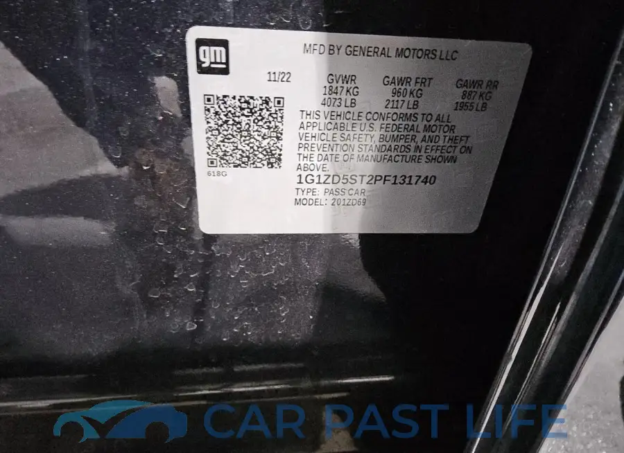 1G1ZD5ST2PF131740# 12