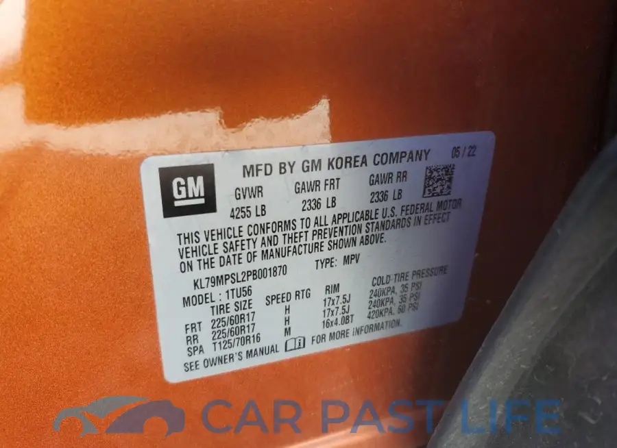 KL79MPSL2PB001870# 13