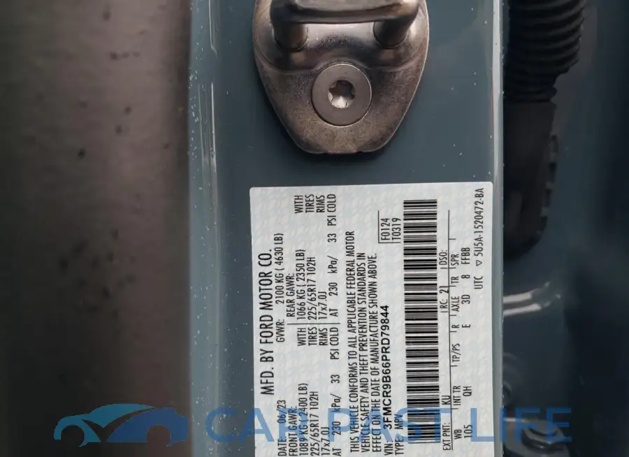 3FMCR9B66PRD79844# 12