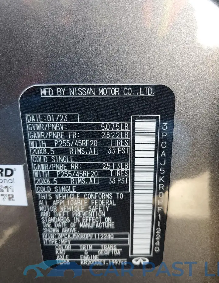 3PCAJ5KR0PF112240# 14