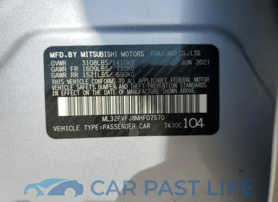 ML32FVFJ8MHF07570# 13