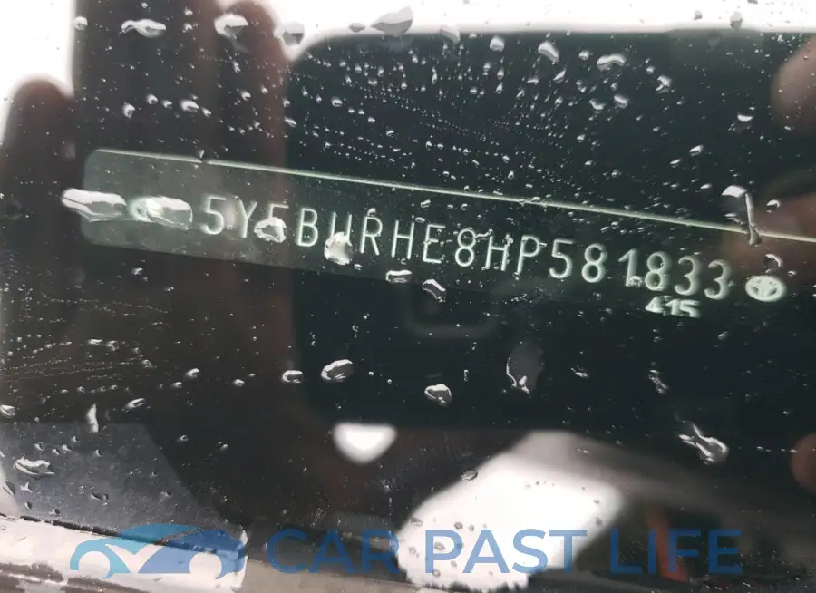 5YFBURHE8HP581833# 12