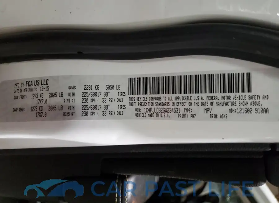 1C4PJLCB2GW234531# 13