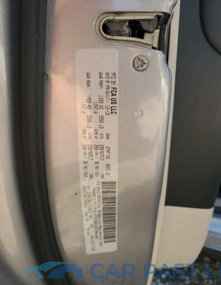 2C4RC1DG9LR148203# 12