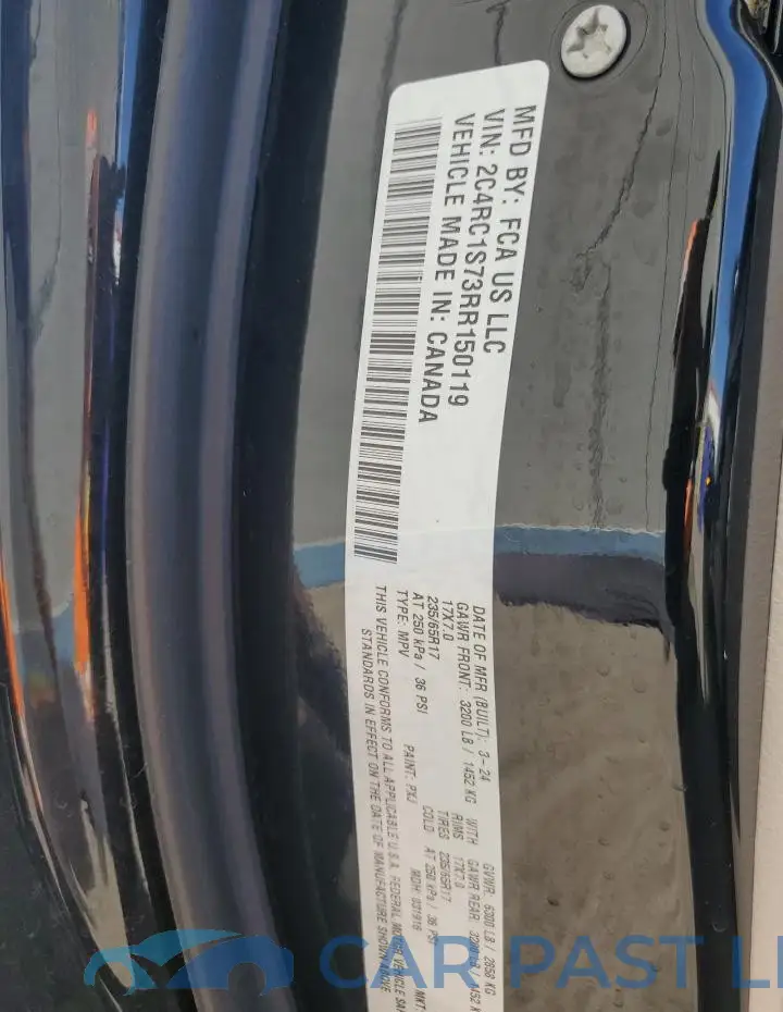 2C4RC1S73RR150119# 13