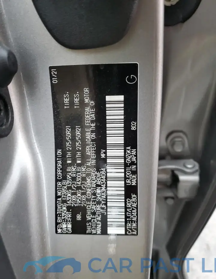 JTJFY7AX3M4344084# 14