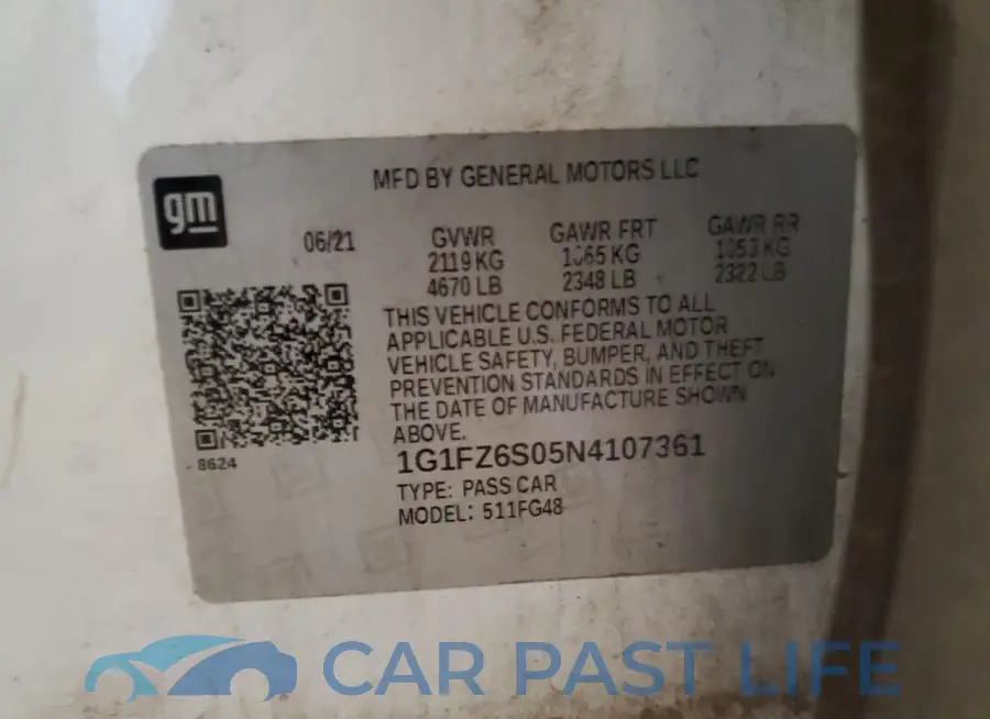 1G1FZ6S05N4107361# 13