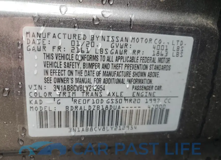 3N1AB8CV8LY212954# 12