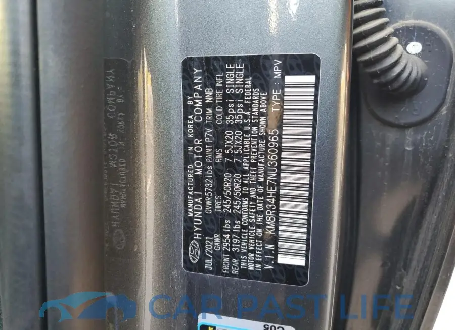 KM8R34HE7NU360965# 12