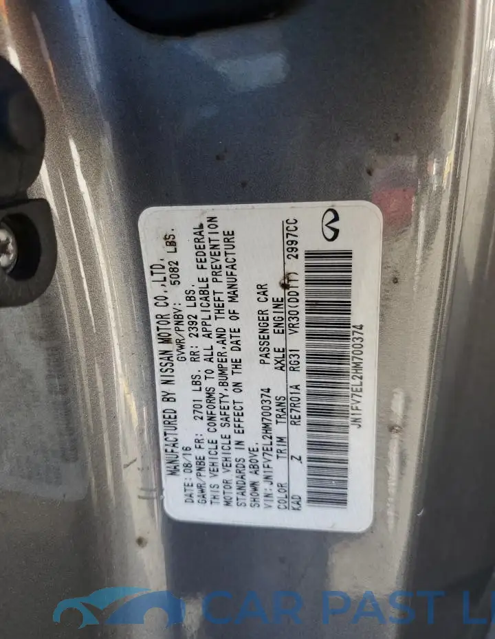 JN1FV7EL2HM700374# 12