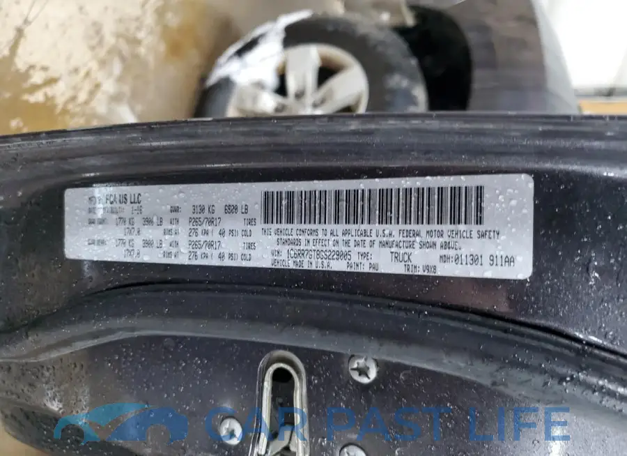 1C6RR7GT8GS229005# 12