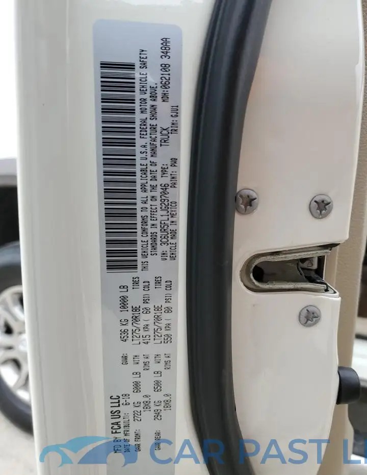 3C6UR5FL1JG297046# 12