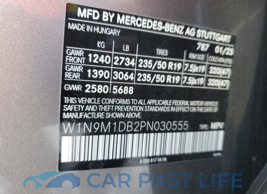 W1N9M1DB2PN030555# 14