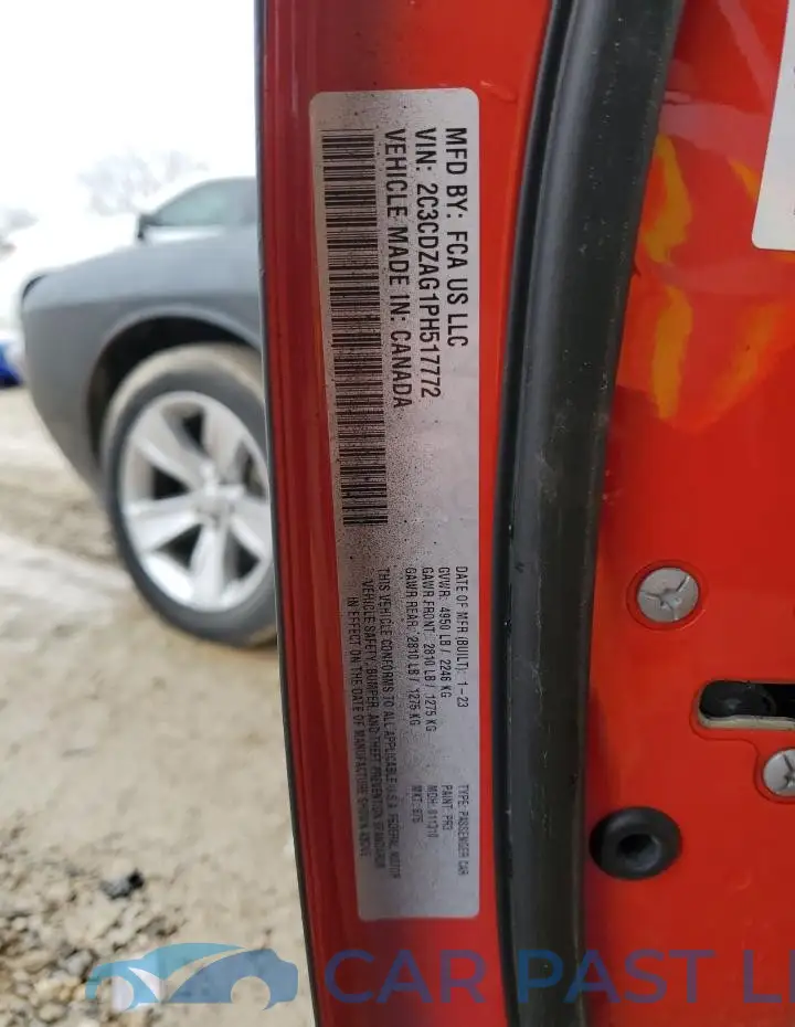 2C3CDZAG1PH517772# 12