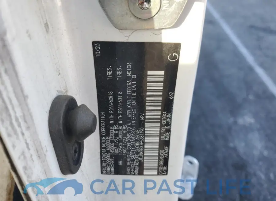 JTJAM7BX7P5381190# 14