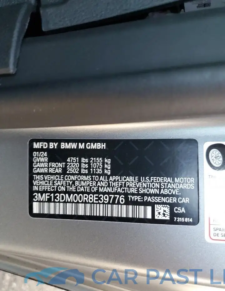 3MF13DM00R8E39776# 12