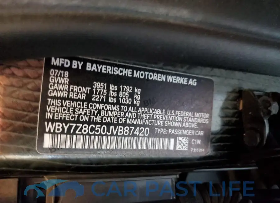 WBY7Z8C50JVB87420# 12