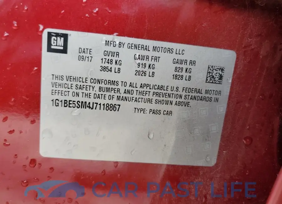 1G1BE5SM4J7118867# 13