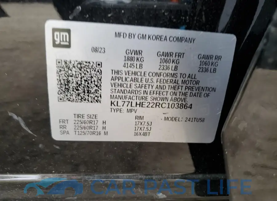 KL77LHE22RC103864# 12