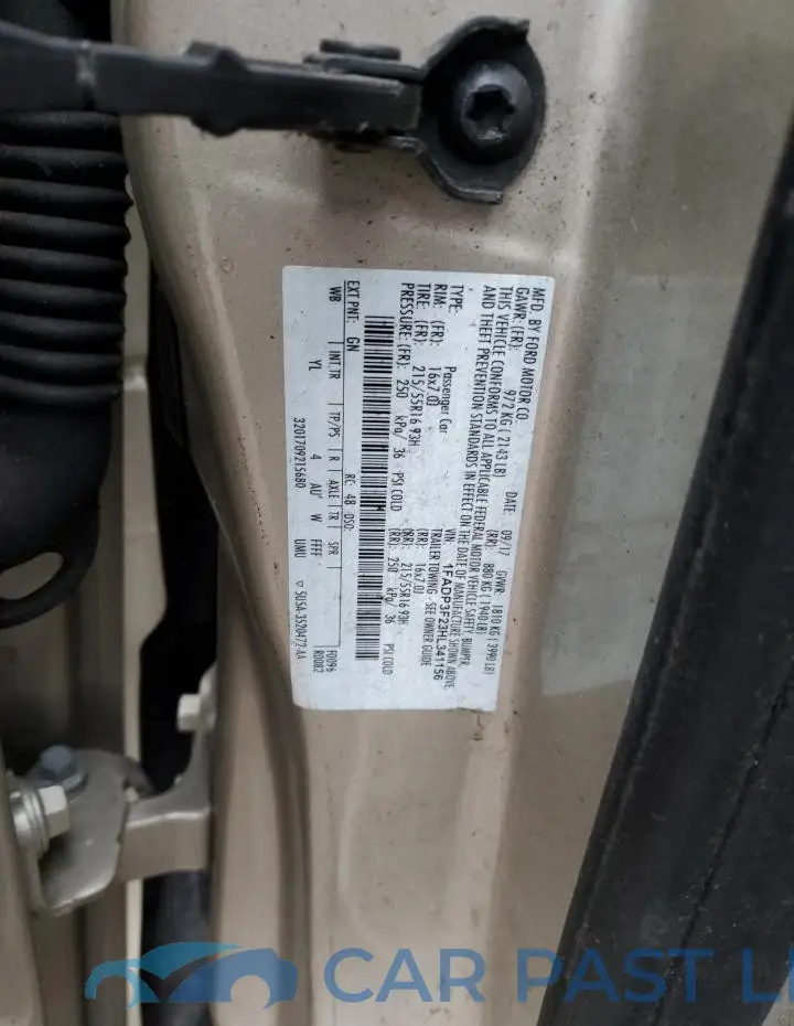 1FADP3F23HL341156# 12