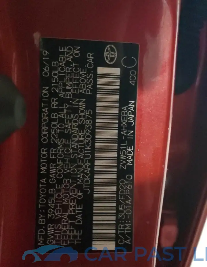 JTDKARFU1K3093875# 13