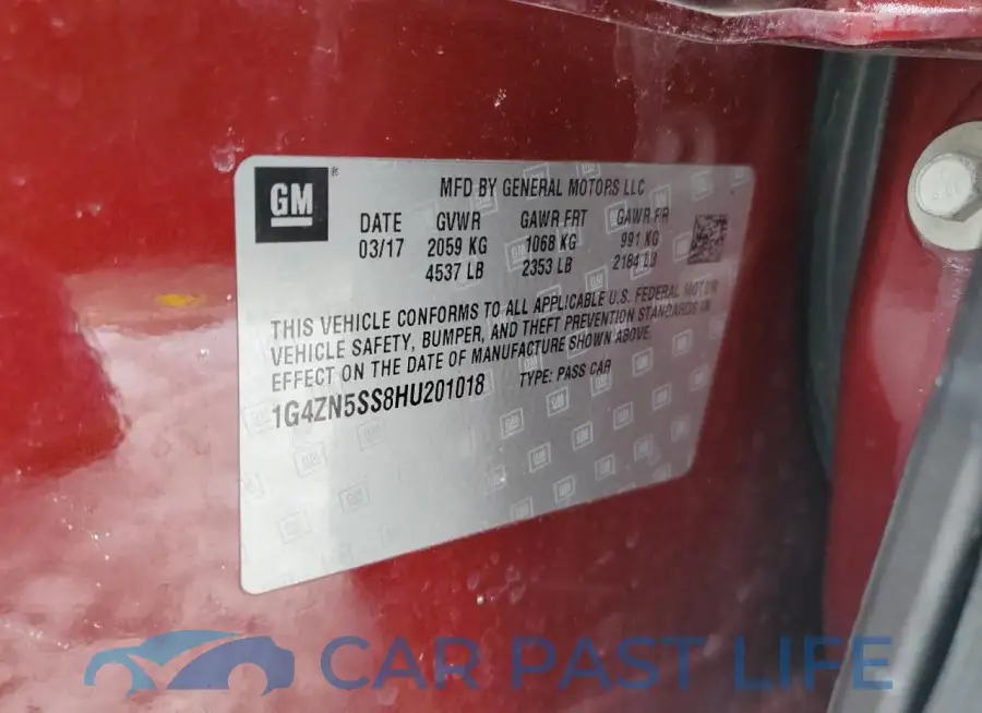 1G4ZN5SS8HU201018# 12