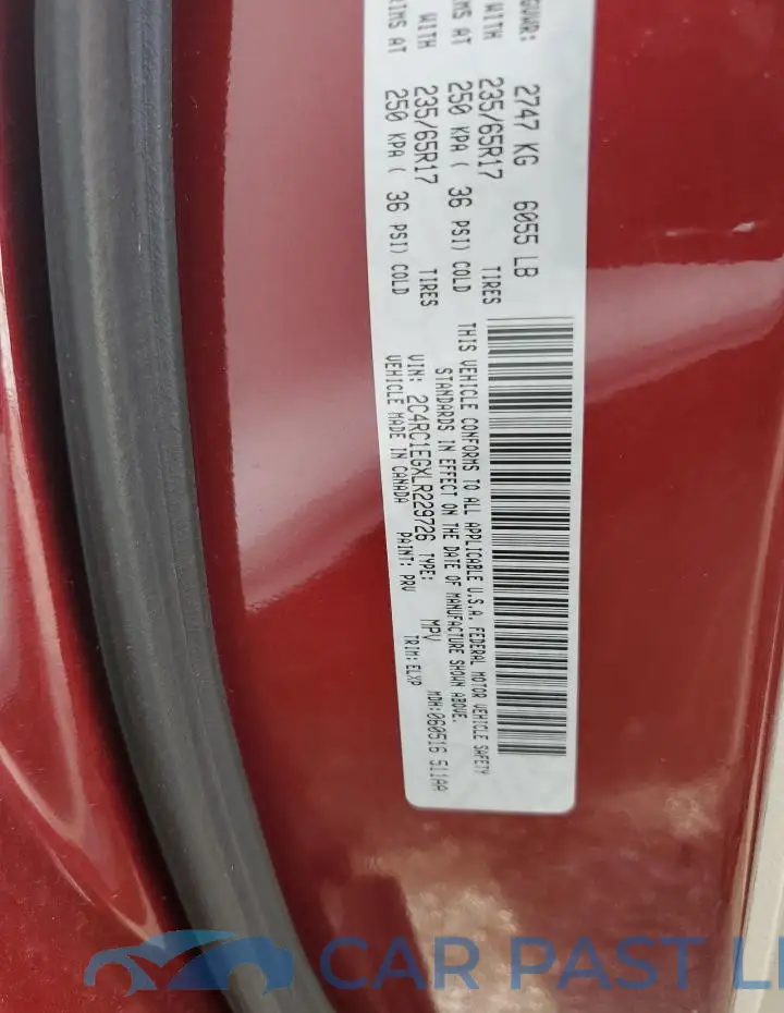 2C4RC1EGXLR229726# 13