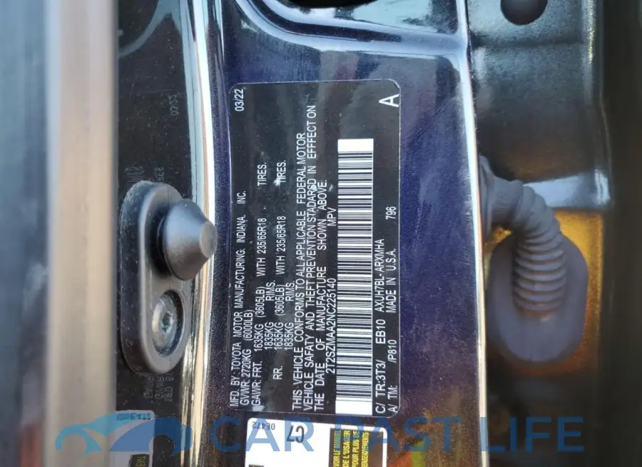 2T2YZMDA2LC245570# 14