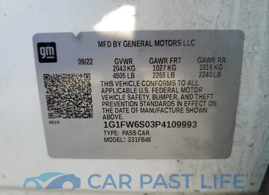 1G1FW6S03P4109993# 13