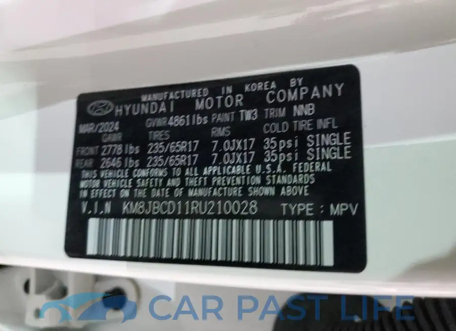 KM8JBCD11RU210028# 13