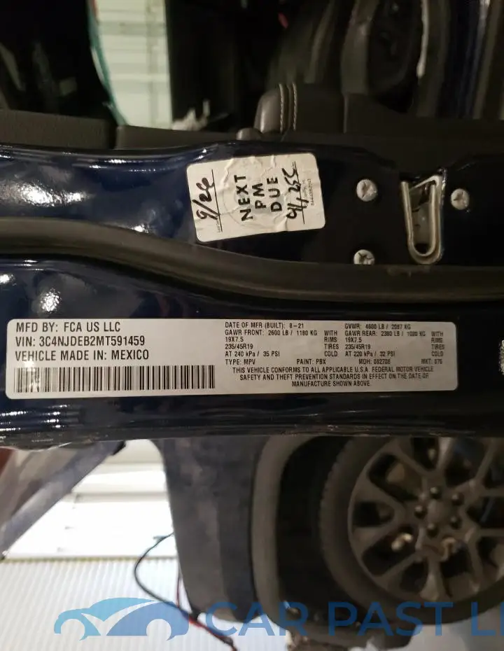 3C4NJDEB2MT591459# 13