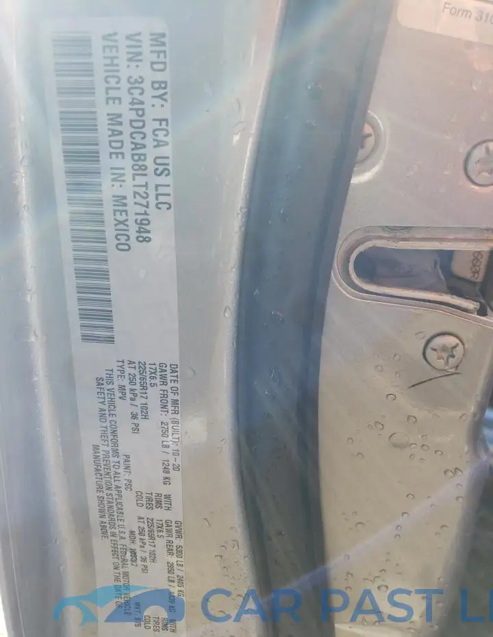 3C4PDCAB8LT271948# 14