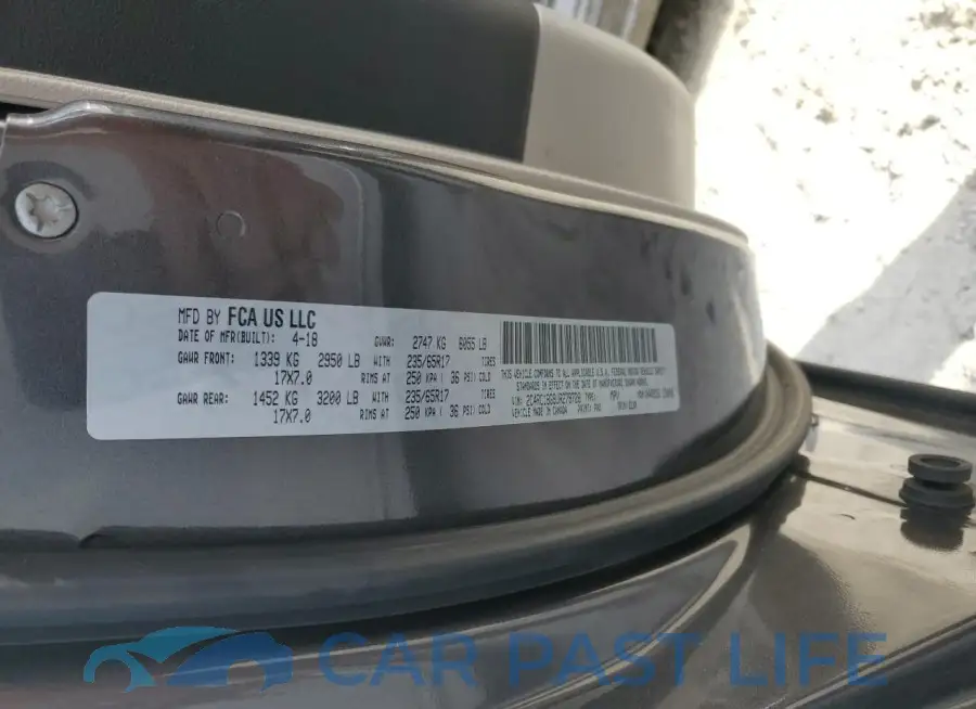 2C4RC1BG9JR279728# 13