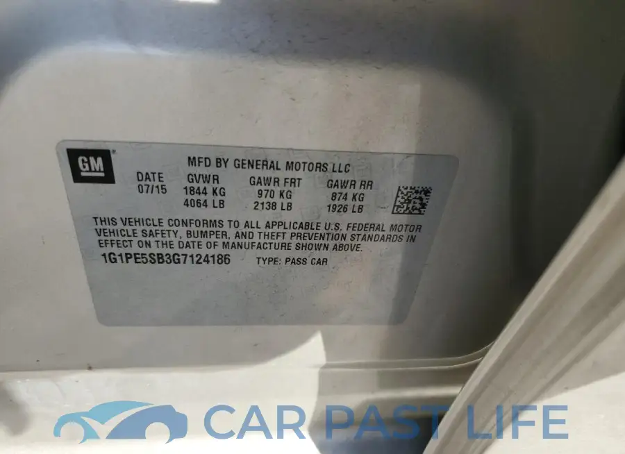 1G1PE5SB3G7124186# 12