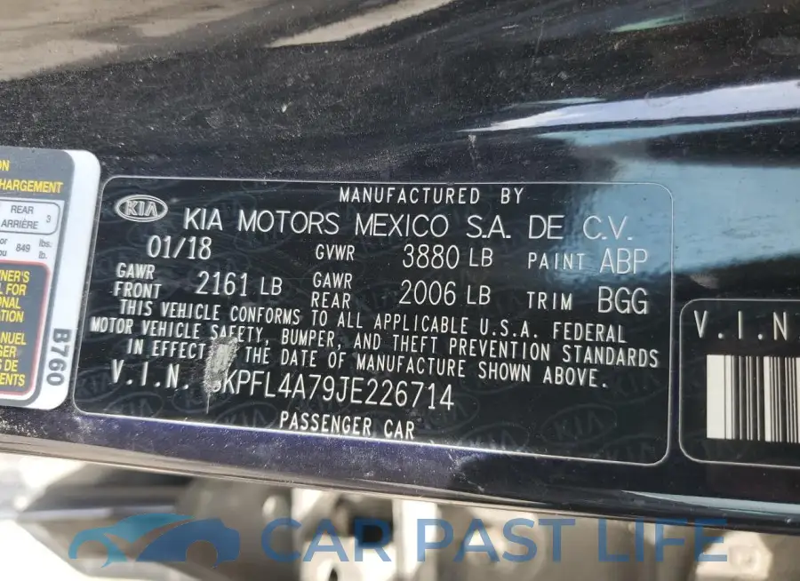 3KPFL4A79JE226714# 12