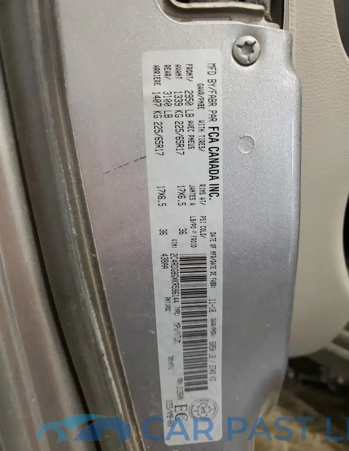 2C4RDGBGXKR596144# 14