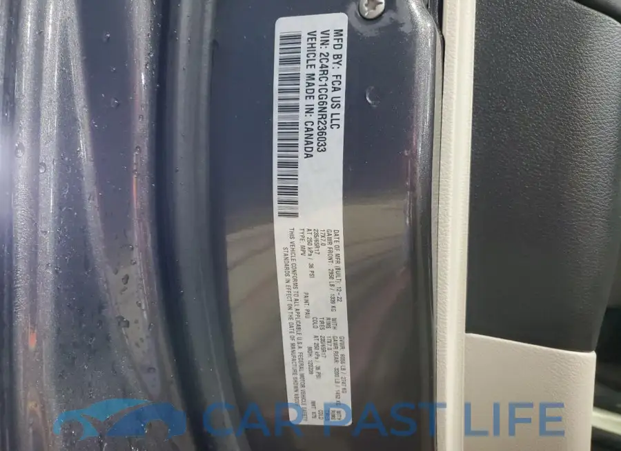 2C4RC1CG6NR236033# 13