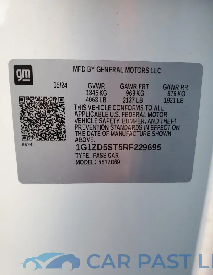 1G1ZD5ST5RF229695# 12