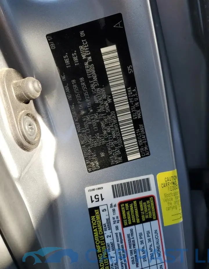 5TDDZ3DC9HS185820# 13