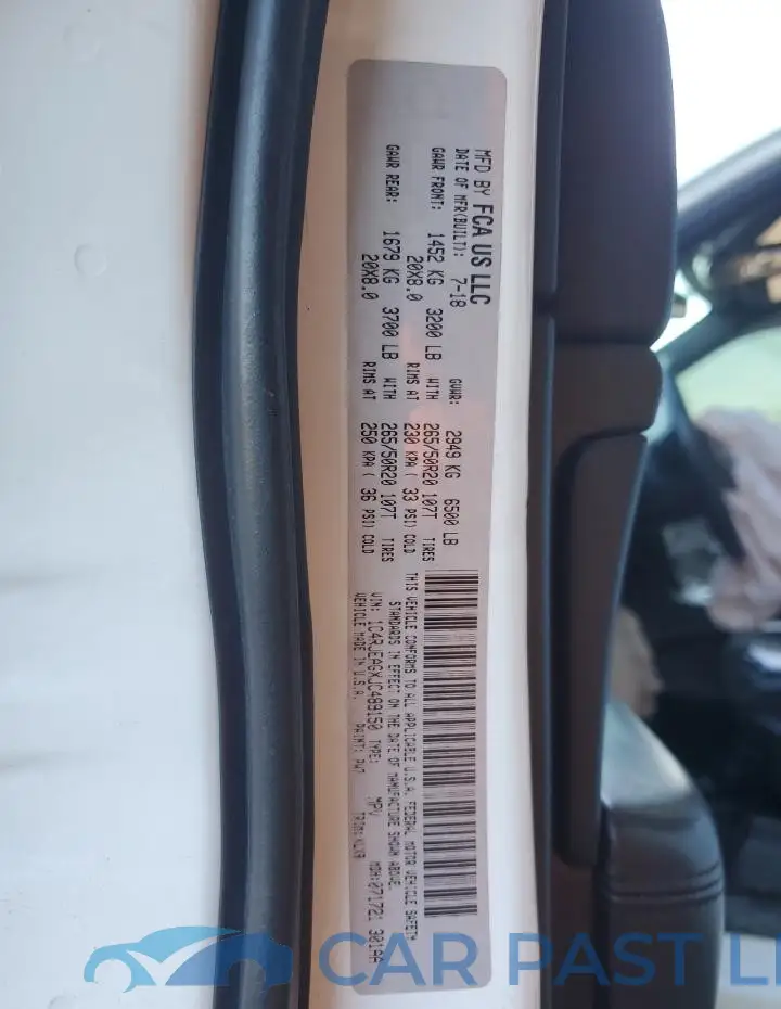 1C4RJEAGXJC489150# 12