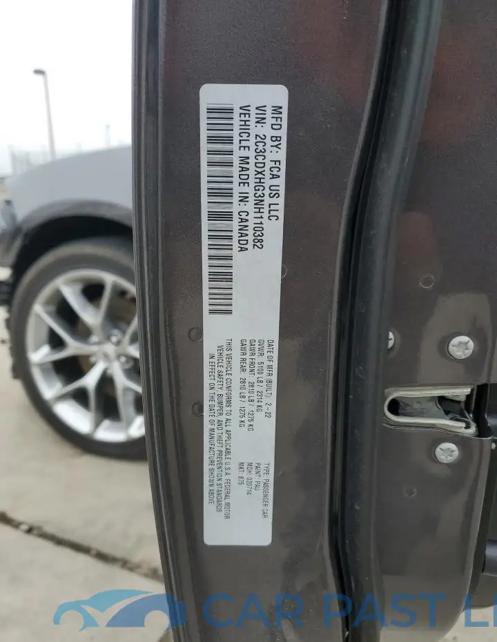 2C3CDXHG3NH110382# 13