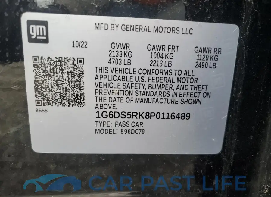 1G6DS5RK8P0116489# 12